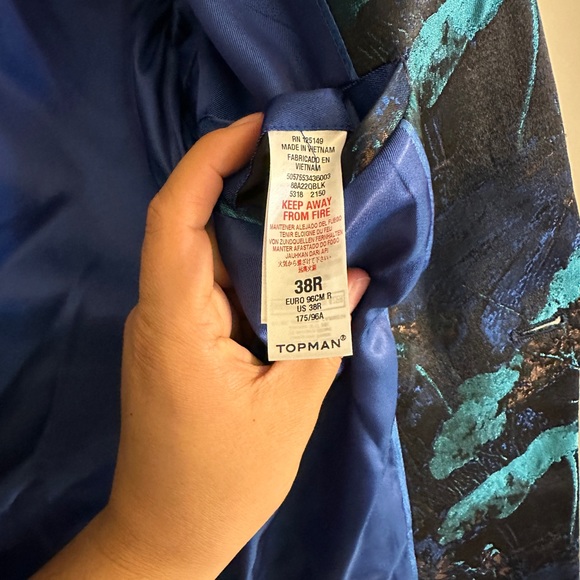 Topman Tuxedo Jacket - Skinny Fit - Picture 2 of 3